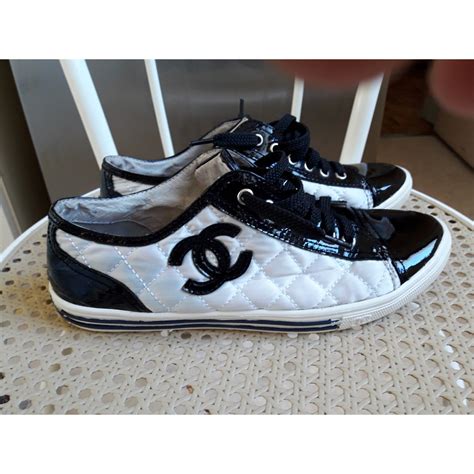 used chanel sneaker|Chanel sneakers cost.